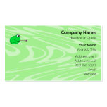 Frog Catching a Fly. Business Card