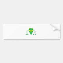 frog(daddylongleg) cartoon bumper stickers