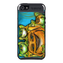 Frog Father and His Children iPhone 5 Cover