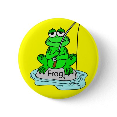 FROG FISHING BUTTON by kidpower
