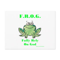 FROG (Fully Rely on God)