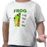 FROG, Fully rely on God T-shirt