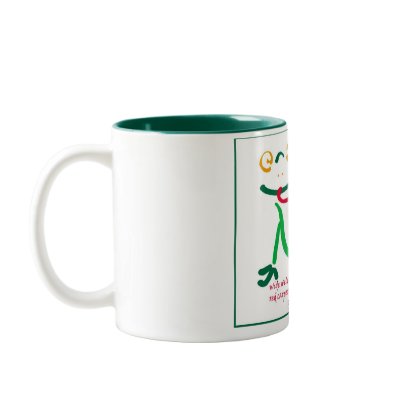 Frog haiku poem coffee mugs by Annaart