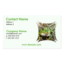 Frog Images Business Card
