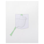 Frog In A Blue Pocket Letterhead Design