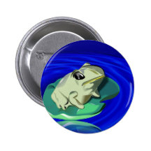 Frog Lovers Button