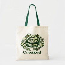Frog Mummy Canvas Bag