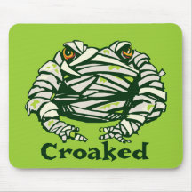 Frog Mummy Mouse Pads