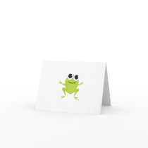 Frog Notecard