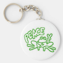 Frog of Peace Key Chains