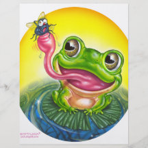 Frog Personalized Flyer