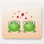 Frog Prince and Frog Princess, with hearts. Use Pad