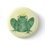 Frog Prince Button