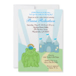 Frog PRINCE Castle Baby Shower 5x7 Invitation
