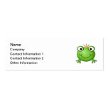 Frog Prince. Happy Frog. Business Cards