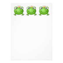 Frog Prince. Happy Frog. Custom Announcements