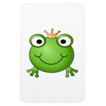 Frog Prince. Happy Frog. Flexible Magnet