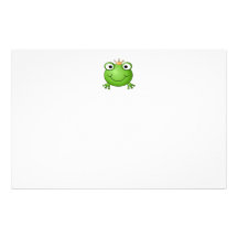 Frog Prince. Happy Frog. Stationery