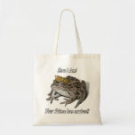 Frog Prince - "Here I Am" Bags
