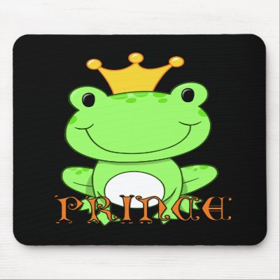 Frog Prince Mousepad by mrssocolov