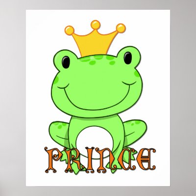 Frog Prince Print by mrssocolov