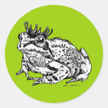 Frog Prince Stickers