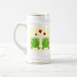 Frog Princess and Frog Prince, with hearts. Coffee Mug