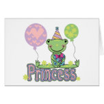 Frog Princess Birthday Tshirts and Gifts Cards