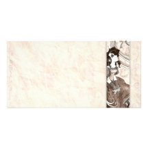Frog Princess Ink Photo Card Template