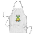 Frog Reading is Fun T-shirts and Gifts aprons