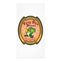Frog Sax Stout Label