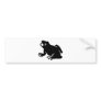 Frog Silhouette Froggy Jump Amphibians Hop Bumper Stickers