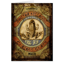 Frog Skin Card