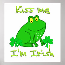 Frog St. Patricks Day Print
