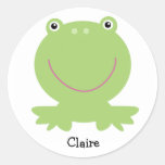 Frog sticker   (#LABL 010)