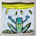 frog sun poster