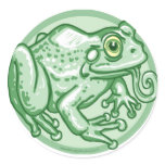 Frog Tongue Sticker