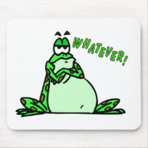Frog whatever mouse pad