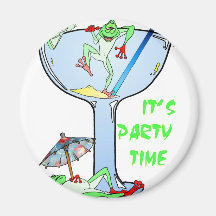 Frogarita Fridge Magnets
