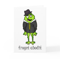 Froget Abodit Greeting Card