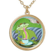 Froggy And Spidy In The Morning Pendants