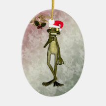 FROGGY CHRISTMAS 3 CHRISTMAS ORNAMENT