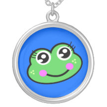 froggy head. jewelry
