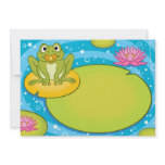 Froggy Pond Baby Shower Invitations