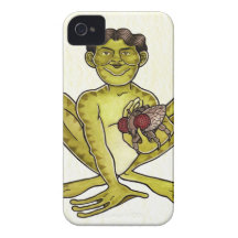 Frogman Circus Freak iPhone Case Case-Mate iPhone 4 Cases
