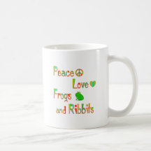 Frogs and Ribbits Coffee Mugs
