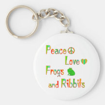 Frogs and Ribbits Key Chains