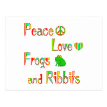 Frogs and Ribbits Post Cards