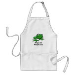 Frogs are people too aprons