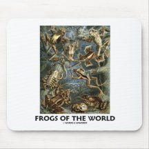 Frogs of the World (Ernst Haeckel) Mousepad